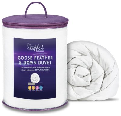 Slumberdown - 105 Tog Goose Feather and Down - Duvet - Double